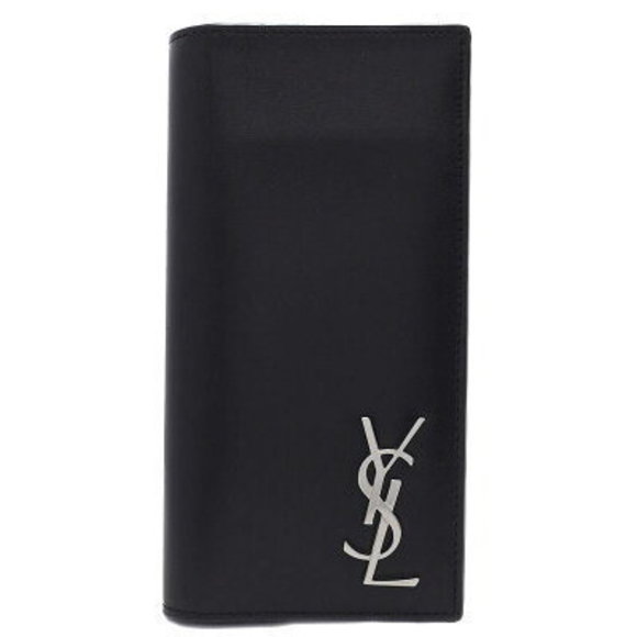 SAINT LAURENT PARIS Monogram Continental Wallet Bifold Long - Picture 1 of 5